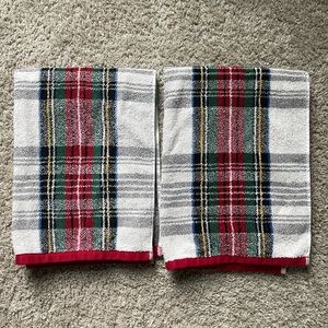 Pottery Barn Christmas Hand Towels